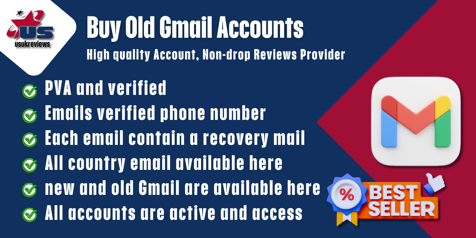 Buy Old Gmail Accounts