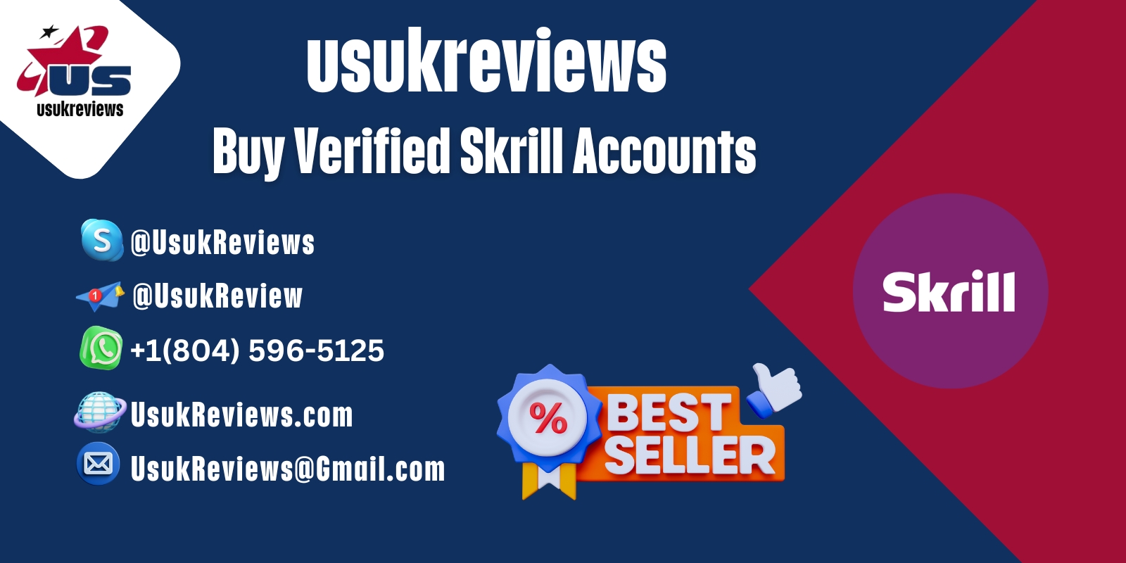 Buy Verified Skrill Accounts