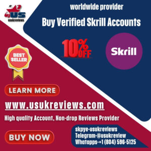 Buy Verified Skrill Accounts